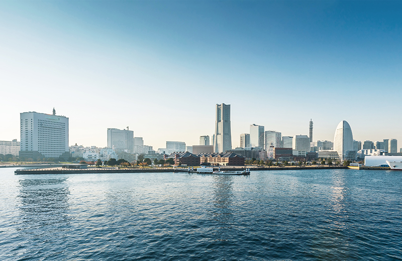 REDEVELOPMENT YOKOHAMAのイメージを一新する、駅西口再開発。