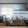 室内（2012年9月）撮影、棚設置、壁は小物も映えるブルーグレー塗装（ポーターズペイント） サムネイル