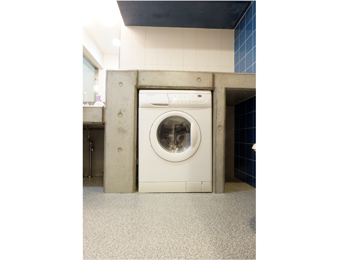 ビルトイン洗濯機。 イメージ